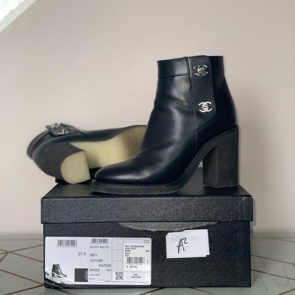 Authentic Chanel booties - Picture 3 of 3